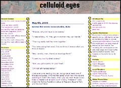 Celluloid Eyes Web site