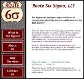 Route Six Sigma website