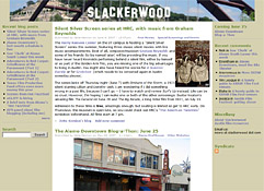 Slackerwood website