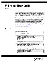 VI Logger User Guide